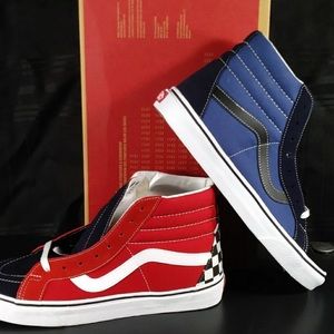 Vans Sk8-Hi Reissue Mix-Match Navy/Red-Multi